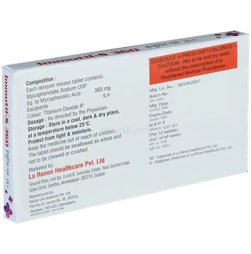 immutil s 360 tablet 10's